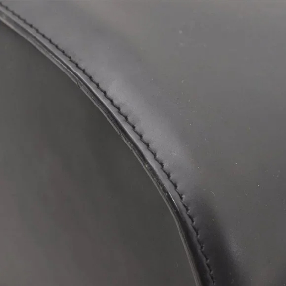 Gucci Matte Black Leather Hobo Bag By Tom Ford Authentic Vintage - Picture 10 of 12